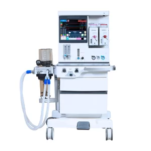 Máquina de anestesia PRZ-X90S para adultos, pediátricos y neonatos, con modos avanzados de ventilación y monitoreo multiparámetro.