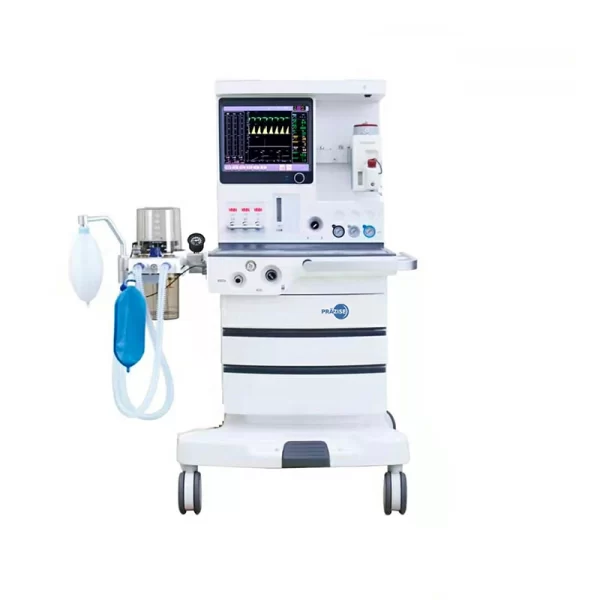 Máquina de Anestesia Adulto / Pediátrico PRZ-X70 para adultos y pediátricos, con modos avanzados de ventilación y monitoreo multiparámetro.