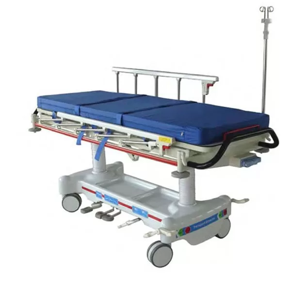 Camilla hidráulica MC-H803 con barandales de acero