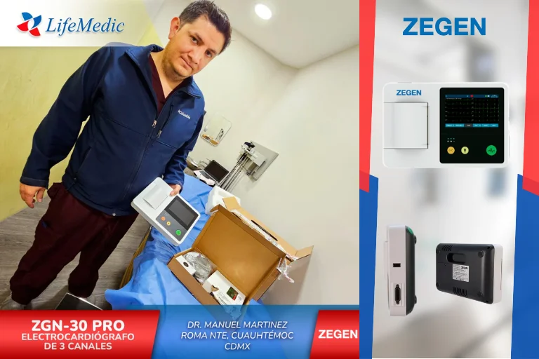 UN PASO MÁS HACIA LA EXCELENCIA MÉDICA CON EL ELECTROCARDIÓGRAFO ZGN-30 PRO