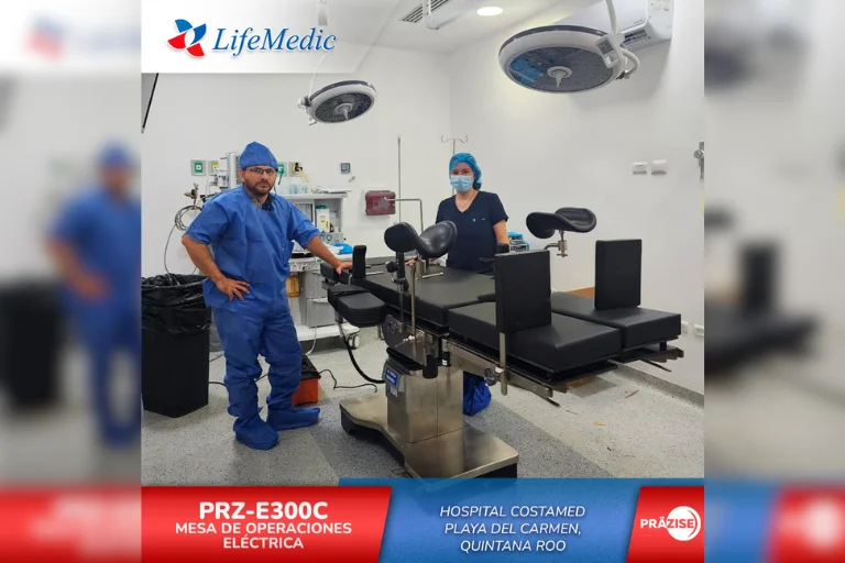 Caso de Éxito: HOSPITAL COSTAMED y la Innovación en Equipamiento Quirúrgico(Mesa de Operaciones PRZ-E300C)