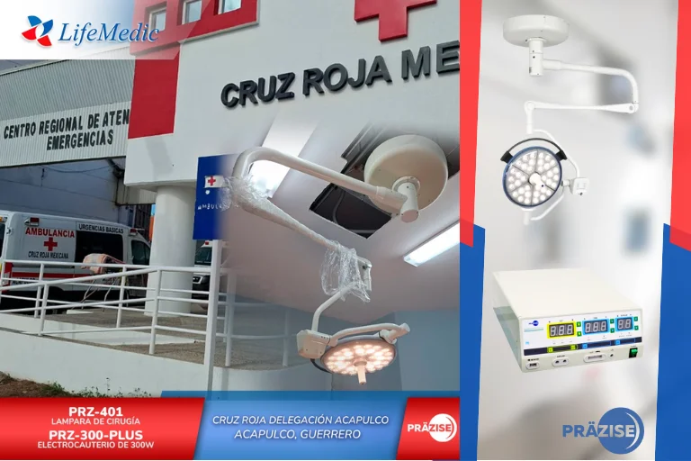 Confianza médica: PRÄZISE llega a Cruz Roja Acapulco